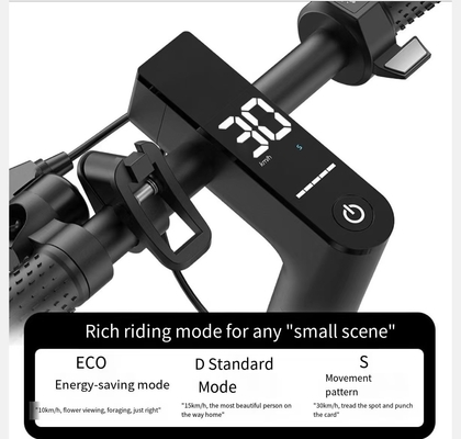 Scooter eléctrico plegable de 350W con potente batería de litio y rango de 30 km por carga