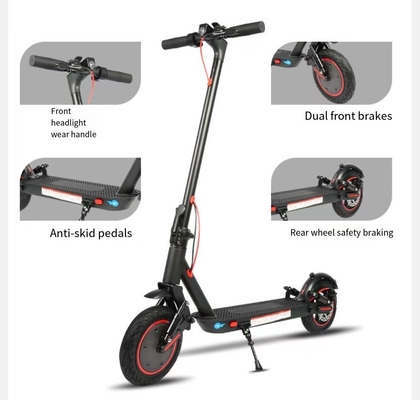 Scooter eléctrico plegable de 350W con potente batería de litio y rango de 30 km por carga