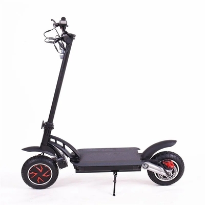 Scooter eléctrico plegable de neumáticos largos para todo terreno con potente batería de litio 119 * 62 * 118cm 55km / h Velocidad Rango de 30km por carga
