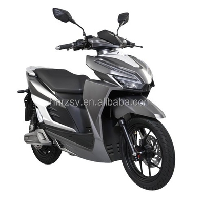 Motocicleta eléctrica de alta velocidad 72v 2000w 2 personas Scooters de ciclomotor eléctrico con tamaño de 1958 * 470 * 1113mm y velocidad de 60km / h