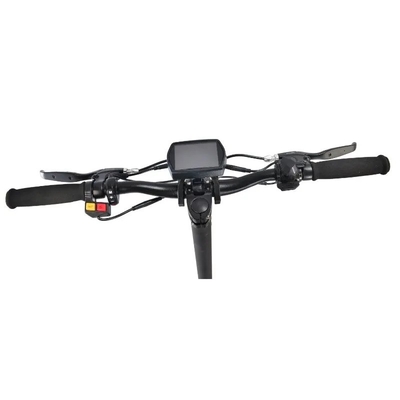 Scooter eléctrico plegable negro de color personalizado con motor Pro800w personalizado de 48v 12.5ah batería plegable de alta velocidad