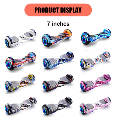 Scooter eléctrico unisex 9 pulgadas 8 ruedas Lamborghini Hoverboard con rango de control de aplicación móvil por carga 5-10KM