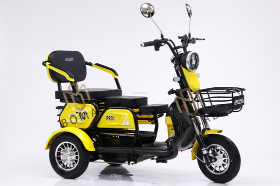 50 a 70 km de recorrido 2024 motocicleta triciclo eléctrico para 3 pasajeros