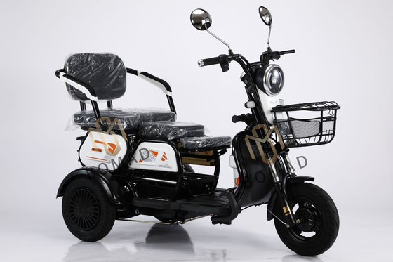 50 a 70 km de recorrido 2024 motocicleta triciclo eléctrico para 3 pasajeros