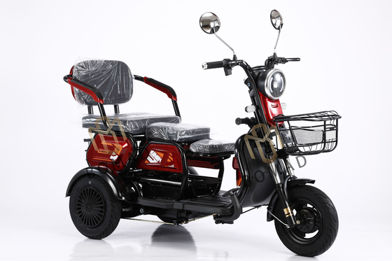 50 a 70 km de recorrido 2024 motocicleta triciclo eléctrico para 3 pasajeros