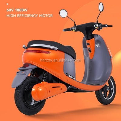 2024 60v 72v 1000w Motocicleta eléctrica Motocicleta eléctrica para 2 personas Scooters para ciclomotores eléctricos para viajes urbanos Carga de 100kg Velocidad 45km/h