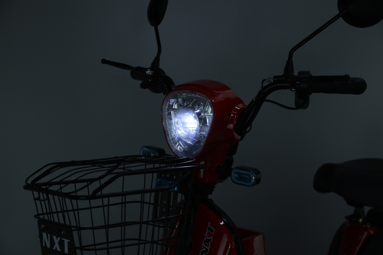 Minibike / Pocketbikes Motocicleta eléctrica 48v 350w Scooter eléctrico estándar nacional Bicicleta Batería de tubo descendente