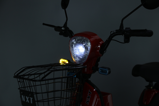 Minibike / Pocketbikes Motocicleta eléctrica 48v 350w Scooter eléctrico estándar nacional Bicicleta Batería de tubo descendente
