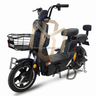 Scooter eléctrico estándar nacional de 48V 350W con engranajes de 3 velocidades y sistema de frenado de línea de freno