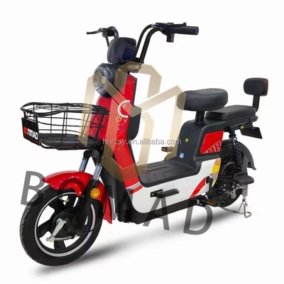 Scooter eléctrico estándar nacional de 48V 350W con engranajes de 3 velocidades y sistema de frenado de línea de freno