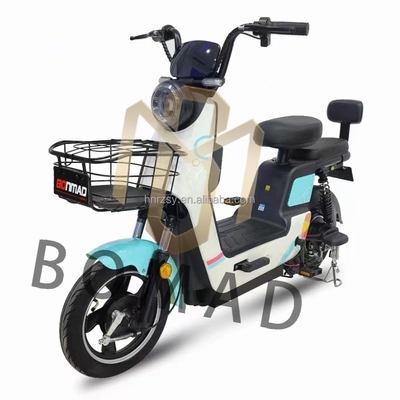 Scooter eléctrico estándar nacional de 48V 350W con engranajes de 3 velocidades y sistema de frenado de línea de freno