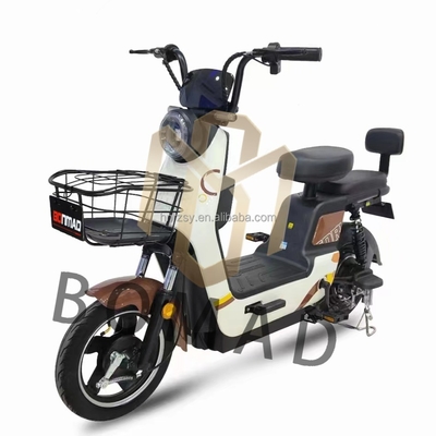 Scooter eléctrico estándar nacional de 48V 350W con engranajes de 3 velocidades y sistema de frenado de línea de freno