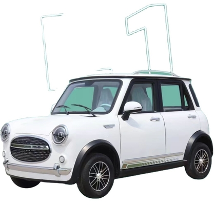 Vehículo eléctrico cerrado Scooter Recursos energéticos Coche eléctrico de cuatro ruedas para un transporte sostenible y asequible