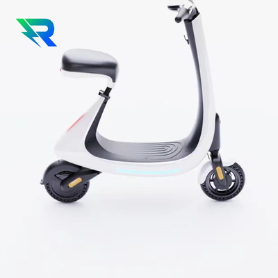 Asiento cómodo Luces de carrera y focos Velocidad 55Km/h Scooter eléctrico de 8 pulgadas con Bluetooth