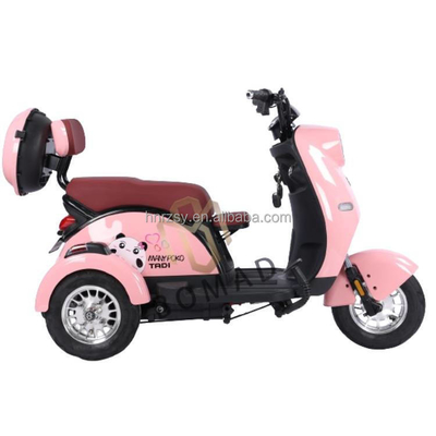 2024 Triciclo eléctrico Motocicleta Bicicleta Triciclo eléctrico Triciclo eléctrico 3 ruedas con cuerpo abierto Tipo de grado Capacidad 10-15°