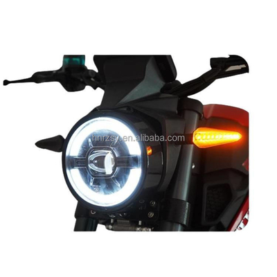 Motocicletas eléctricas de carreras de 1500W con diseño fresco y salvaje