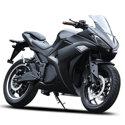 Motocicletas de carreras velocidad máxima 80km/h 72v Motocicletas eléctricas de carreras 3000w Motocicletas eléctricas de alta potencia