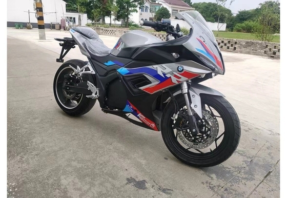 Motocicletas de carreras velocidad máxima 80km/h 72v Motocicletas eléctricas de carreras 3000w Motocicletas eléctricas de alta potencia