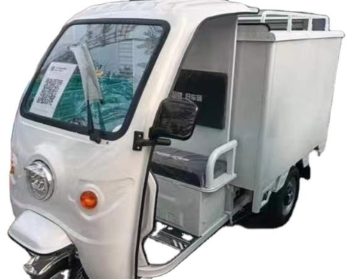 Espacioso triciclo eléctrico de 1000W para un transporte de pasajeros cómodo y conveniente