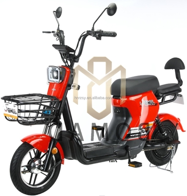 Bicicleta eléctrica de la ciudad Bicicleta Scooter eléctrico Bicicleta con posición de la batería del tubo inferior y sistema de frenado de la línea de freno asequible