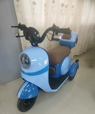 Triciclos eléctricos mini semicerrados de 48 V Velocidad máxima 30-50 km/h para vehículos eléctricos portátiles