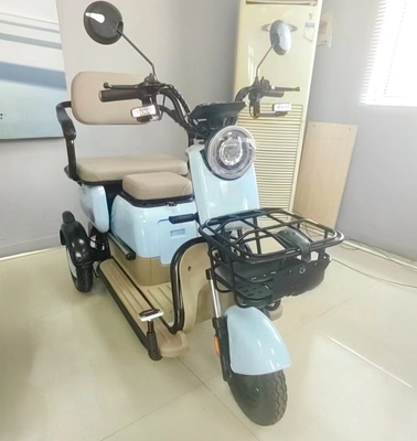 Triciclos eléctricos mini semicerrados de 48 V Velocidad máxima 30-50 km/h para vehículos eléctricos portátiles