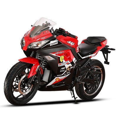 2024 Motos eléctricas de carreras eléctricas con motor de 2000W y voltaje de 72V