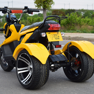 Scooter triciclo eléctrico de moda para 2 pasajeros con batería extraíble y alta capacidad de carga útil de ≥ 400 kg