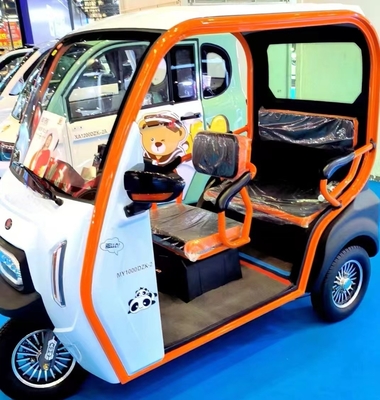 Sistema de freno del tambor delantero trasero de tambor de 3 ruedas de automóvil eléctrico para el ocio de ancianos 60V/800W