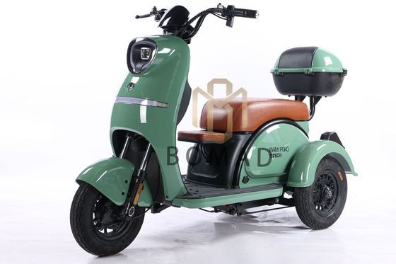 Triciclos eléctricos de 3 ruedas para pasajeros Triciclos eléctricos para adultos de 2 pasajeros