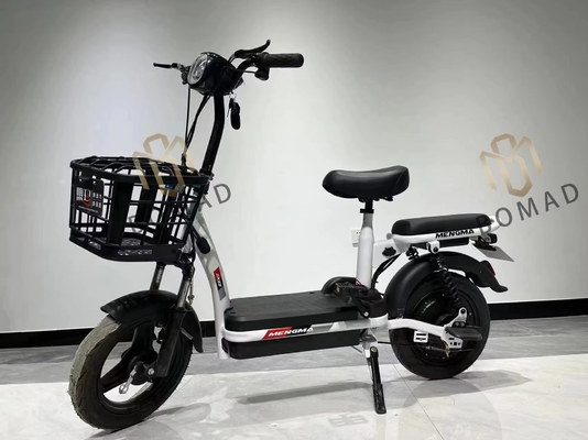 Cuadro de acero y batería de tubo abajo bici eléctrica de la ciudad scooter de la bicicleta para la venta