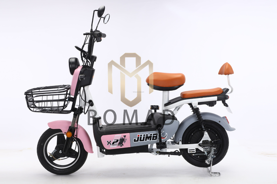 Bicicleta eléctrica de la ciudad Bicicleta scooter eléctrico Bicicleta con voltaje de 48V y batería de plomo-ácido fuente de alimentación