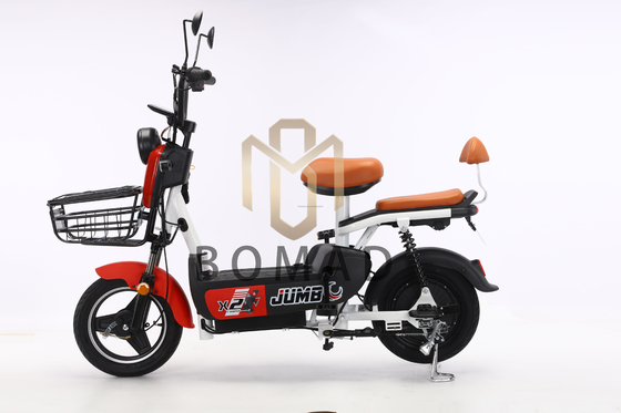 Bicicleta eléctrica de la ciudad Bicicleta scooter eléctrico Bicicleta con voltaje de 48V y batería de plomo-ácido fuente de alimentación