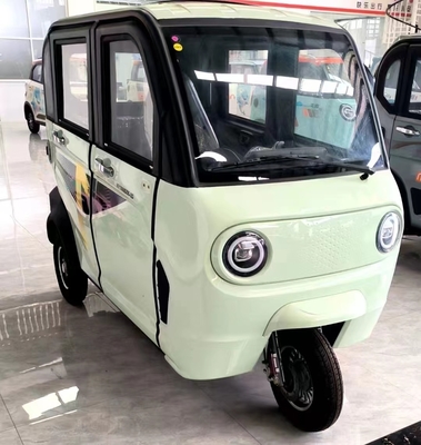 Triciclo de motocicleta eléctrica de 800W para adultos 3 ruedas 3.75-15 Tamaño del neumático Frente del tambor Sistema de freno del tambor trasero