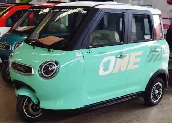 Triciclo de motocicleta eléctrica de 800W para adultos 3 ruedas 3.75-15 Tamaño del neumático Frente del tambor Sistema de freno del tambor trasero