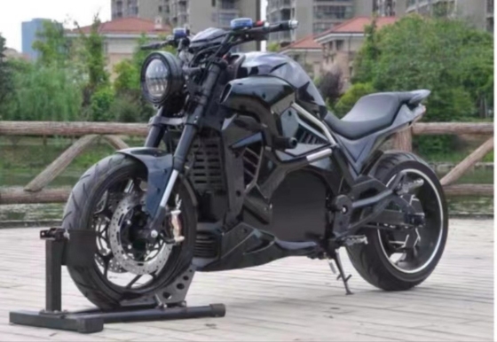 2024 Motocicleta eléctrica de carreras de 2 ruedas Max. velocidad 72V Voltado 3000w Alta potencia Bicicleta eléctrica para adultos Scooter de caminata