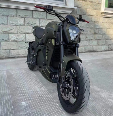 2024 Motocicleta eléctrica de carreras de 2 ruedas Max. velocidad 72V Voltado 3000w Alta potencia Bicicleta eléctrica para adultos Scooter de caminata