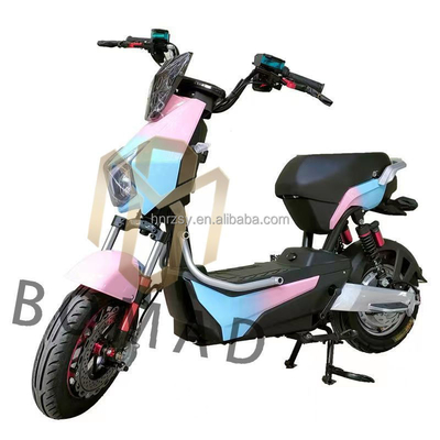 Bicicleta eléctrica de la ciudad Bicicleta eléctrica scooter Bicicleta con materiales abajo del tubo Posición de la batería y sistema de frenado de la línea de freno