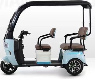 Triciclo eléctrico Triciclo eléctrico para adultos 48v 60v 72v Capacidad de carga útil ≥ 400kg Capacidad de grado ≥ 25° General Electric