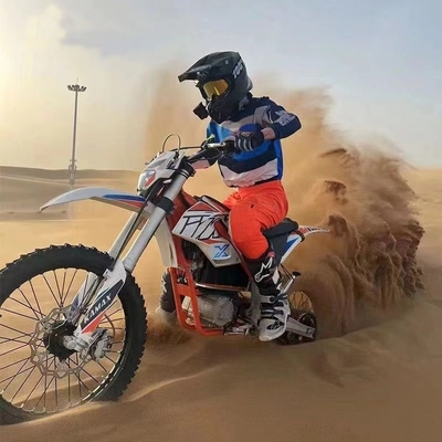 Potencia del motor de 8000W de alta velocidad y largo alcance de carreras de motocicleta eléctrica para adultos
