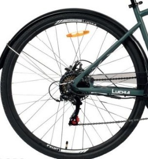 Conducción eléctrica automática 250 W Motor 700 c Bicicleta urbana con capacidad de batería de 7,6 Ah y velocidad 18