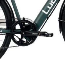 Conducción eléctrica automática 250 W Motor 700 c Bicicleta urbana con capacidad de batería de 7,6 Ah y velocidad 18