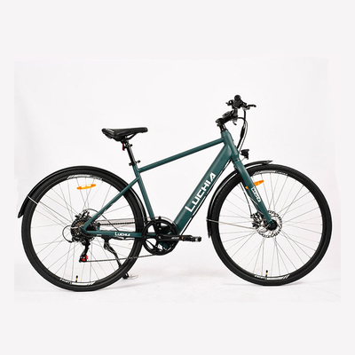Lleve sus aventuras fuera de carretera al siguiente nivel con esta bicicleta de montaña eléctrica de 18 velocidades con una batería de 7 Ah