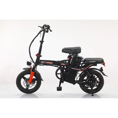 Scooter eléctrico plegable con Didi Scooter eléctrico Batería de litio y freno de disco de la rueda trasera Tiempo de carga 3 horas