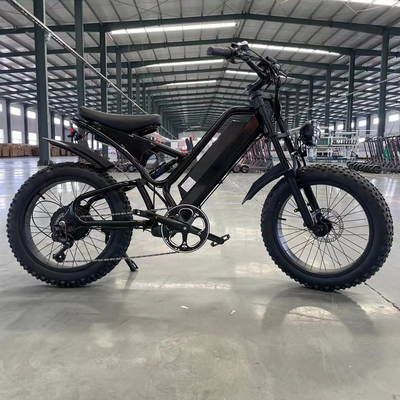 Bicicleta eléctrica de montaña de 20 pulgadas con 18 marchas y un par de 50-60 Nm
