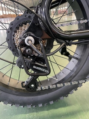 Bicicleta eléctrica de montaña de 20 pulgadas con 18 marchas y un par de 50-60 Nm