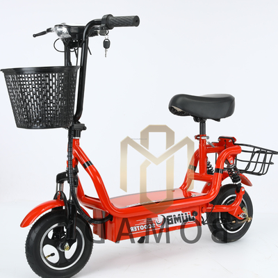 Scooter eléctrico de 48 V Mini Vehículo eléctrico de 2 ruedas Bicicleta eléctrica para 2 personas con velocidad máxima de 40 60 km/h