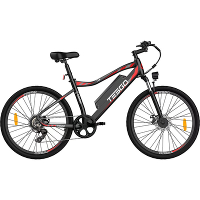 Bicicleta eléctrica 48V 350W 10.4AH Bicicleta eléctrica de largo alcance con batería integrada