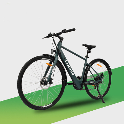 Potente bicicleta eléctrica de la ciudad con motor de 350w y batería de 48v 15ah