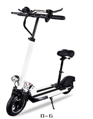 Scooter eléctrico plegable de alta resistencia de 8,5 pulgadas Tecnología de sensor inteligente velocidad ajustable de dos ruedas para jinetes inteligentes